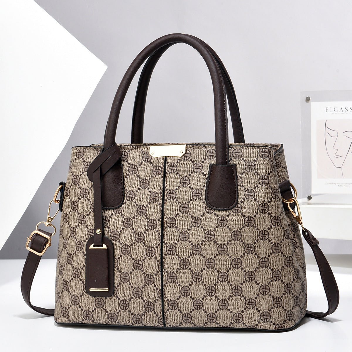 Women PU Leather Handbags Ladies Large Capacity Tote Bag Female Square Shoulder Bags New Fashion Crossbody Bags | Orazek UK Ltd