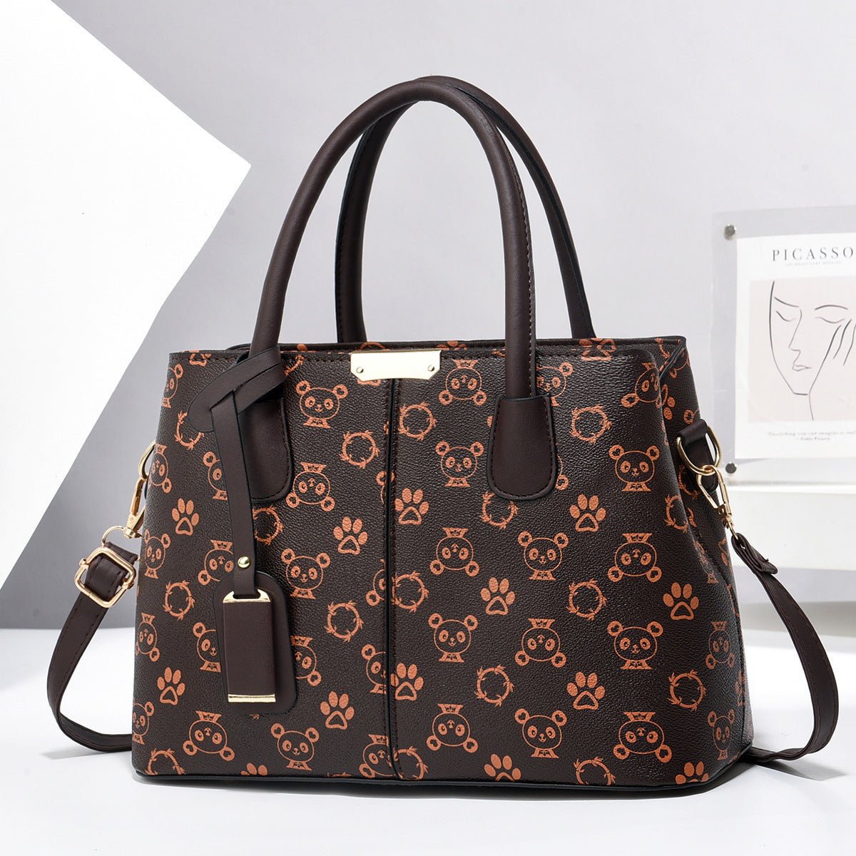 Women PU Leather Handbags Ladies Large Capacity Tote Bag Female Square Shoulder Bags New Fashion Crossbody Bags | Orazek UK Ltd
