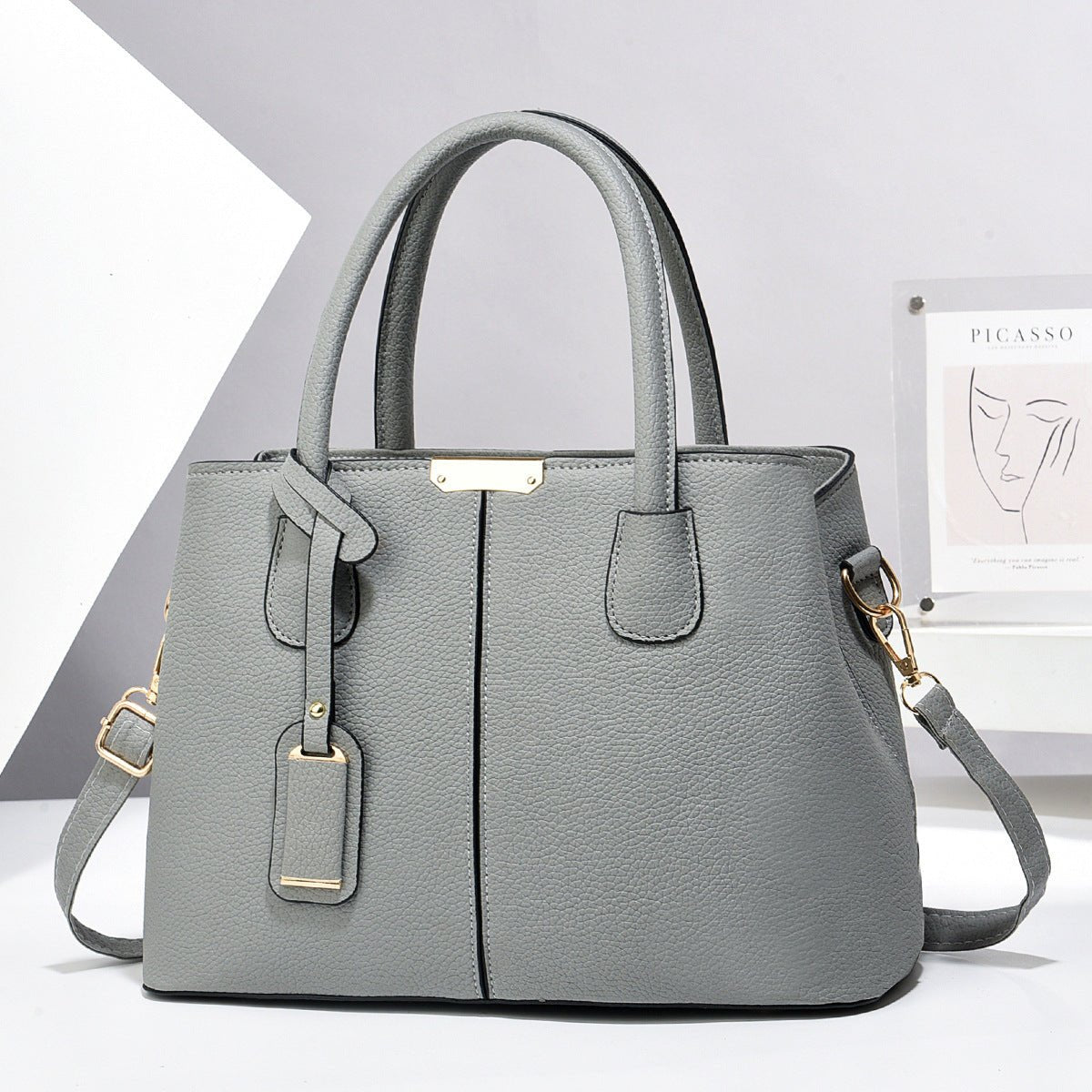 Women PU Leather Handbags Ladies Large Capacity Tote Bag Female Square Shoulder Bags New Fashion Crossbody Bags | Orazek UK Ltd