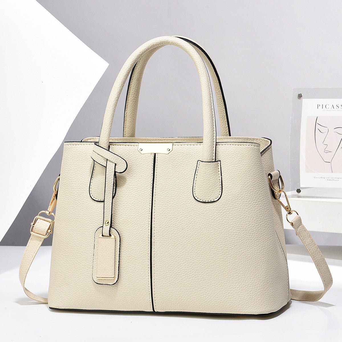 Women PU Leather Handbags Ladies Large Capacity Tote Bag Female Square Shoulder Bags New Fashion Crossbody Bags | Orazek UK Ltd
