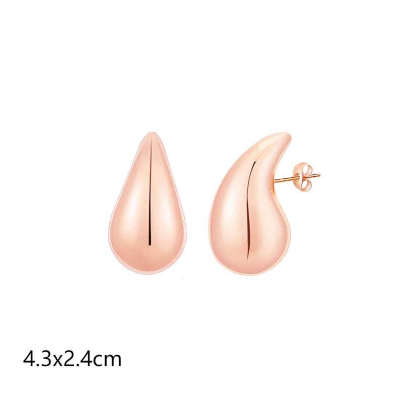 Women's Fashion Stainless Steel Hollow Drop Earrings Orazek UK Ltd