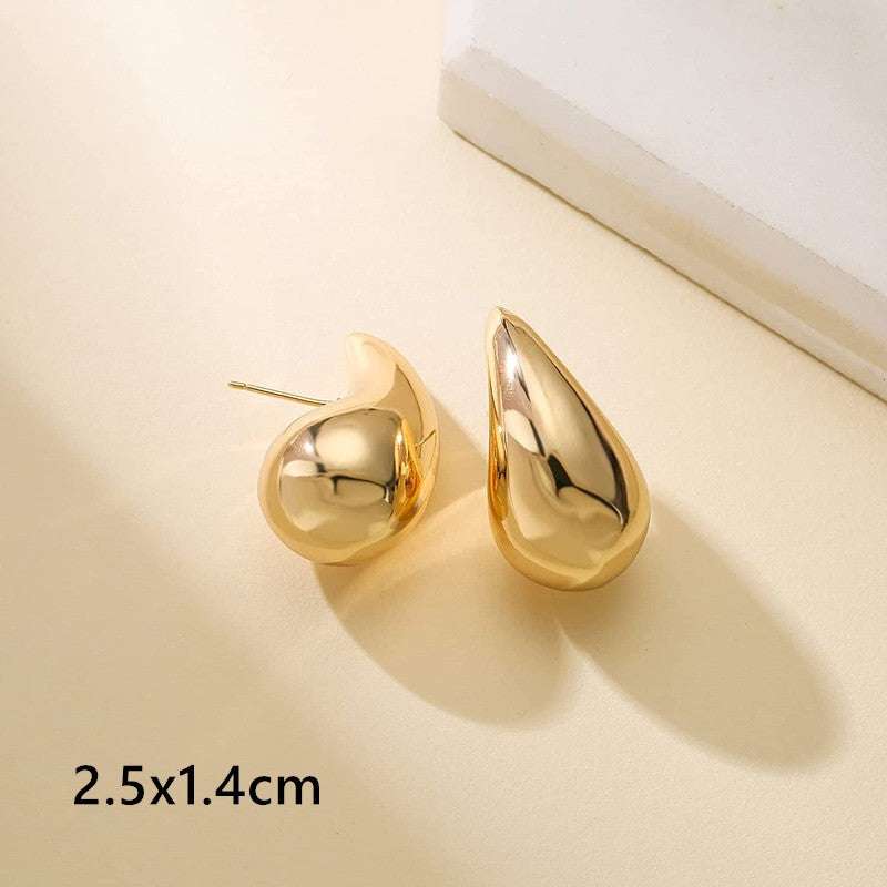 Women's Fashion Stainless Steel Hollow Drop Earrings Orazek UK Ltd