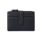 Women Short Wallets PU Leather Plaid Female Purses Solid Card Holder Wallet Fashion Woman Small Wallet With Coin Purse | Orazek UK Ltd