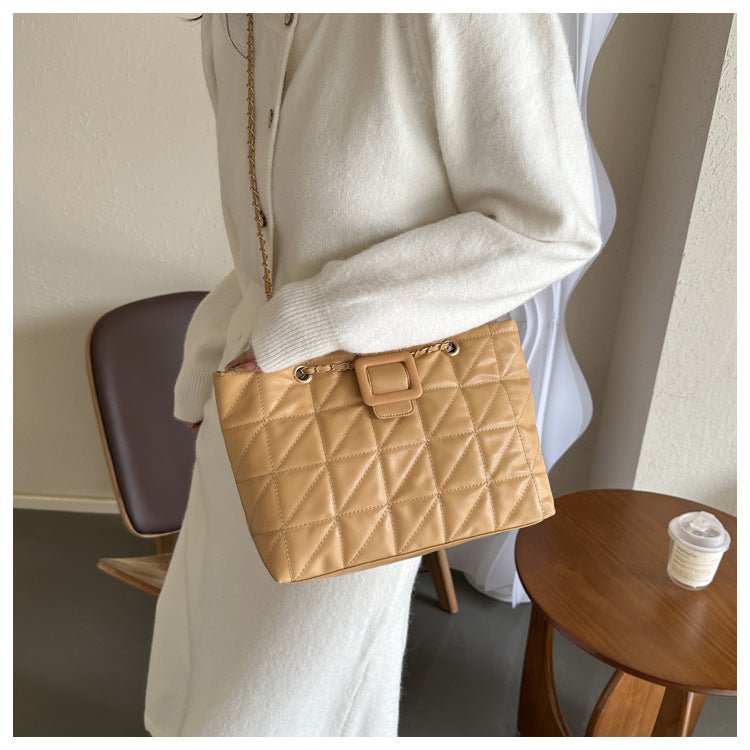 Women Shoulder Bags New Trendy Chic Chanel-style Rhombus Chain Bag | Orazek UK Ltd