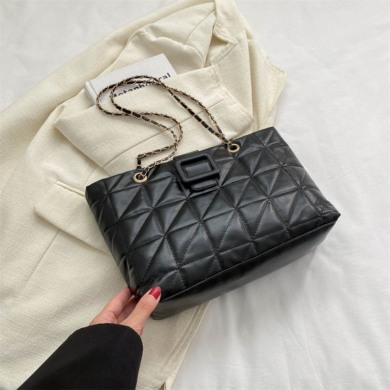 Women Shoulder Bags New Trendy Chic Chanel-style Rhombus Chain Bag | Orazek UK Ltd