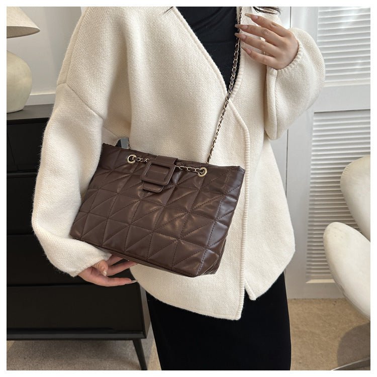 Women Shoulder Bags New Trendy Chic Chanel-style Rhombus Chain Bag | Orazek UK Ltd