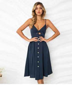 Women Summer Dresses Sleeveless Backless Strap Long Close-fitting Sheath Female Party Evening Dresses Vestidos | Orazek UK Ltd