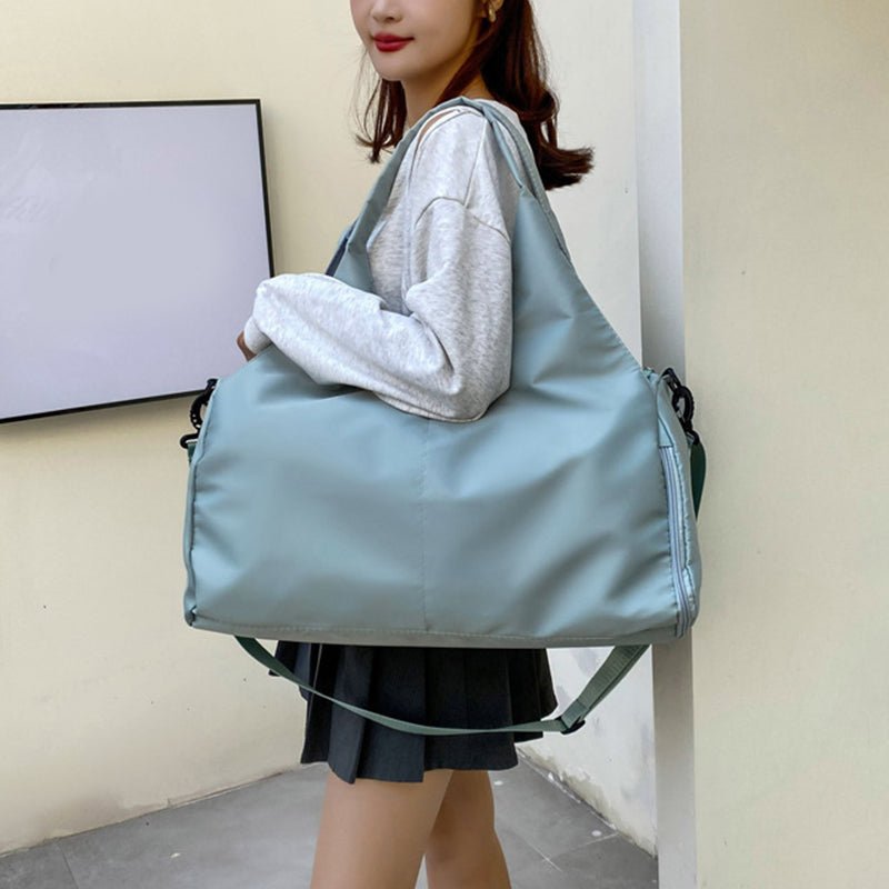 Women Yoga Bag Sports Fitness Dry And Wet Separation Large Capacity Storage Travel Bags Can Carry Yoga Mats | Orazek UK Ltd