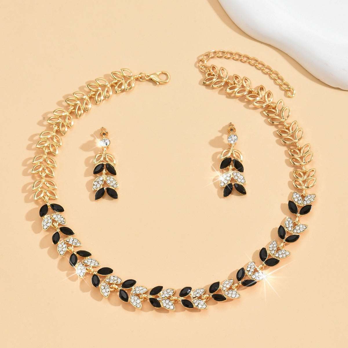 Women's Earrings And Necklace Two-Piece Set | Orazek UK Ltd