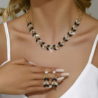 Women's Earrings And Necklace Two-Piece Set | Orazek UK Ltd
