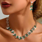 Women's Earrings And Necklace Two-Piece Set | Orazek UK Ltd