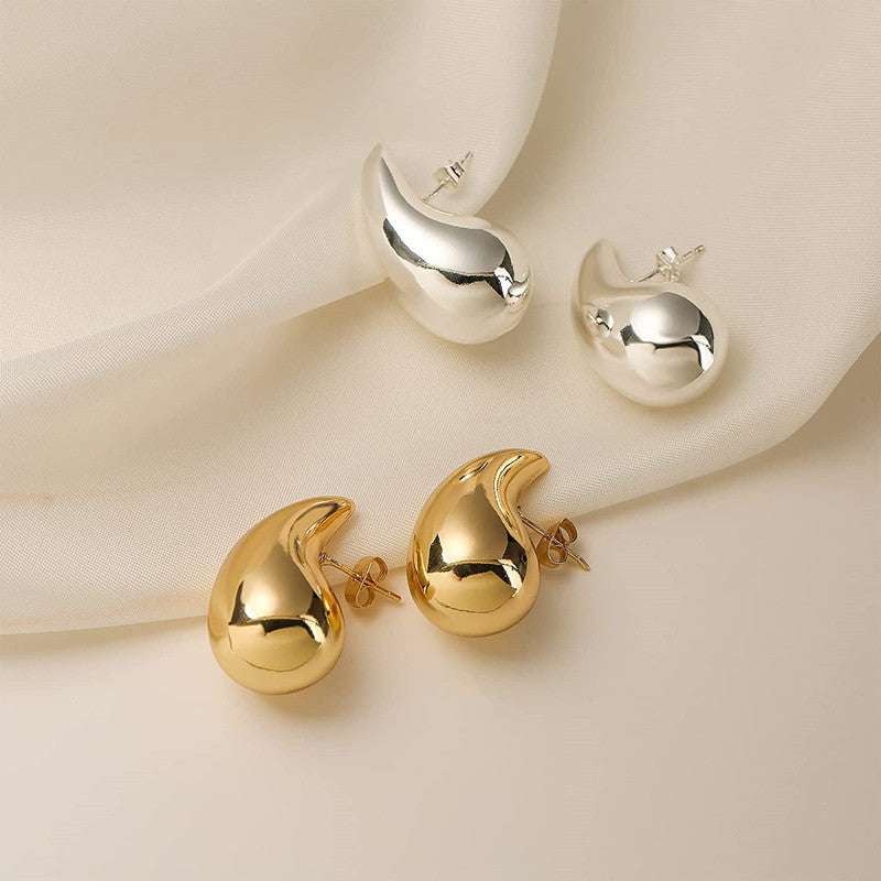 Women's Fashion Stainless Steel Hollow Drop Earrings | Orazek UK Ltd