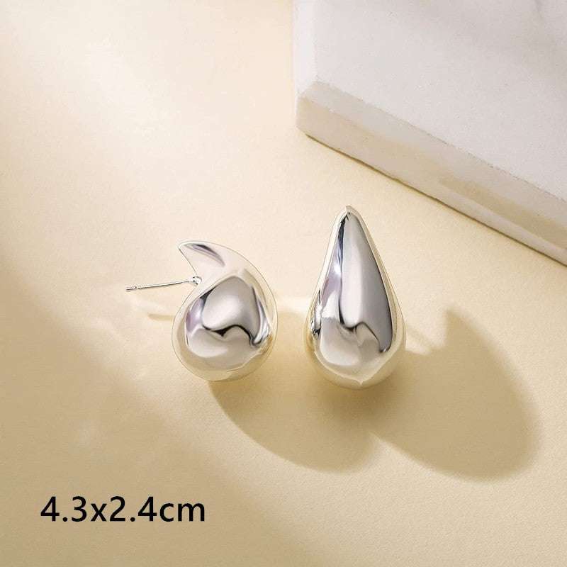 Women's Fashion Stainless Steel Hollow Drop Earrings | Orazek UK Ltd