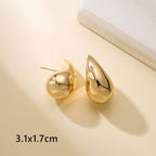 Women's Fashion Stainless Steel Hollow Drop Earrings | Orazek UK Ltd