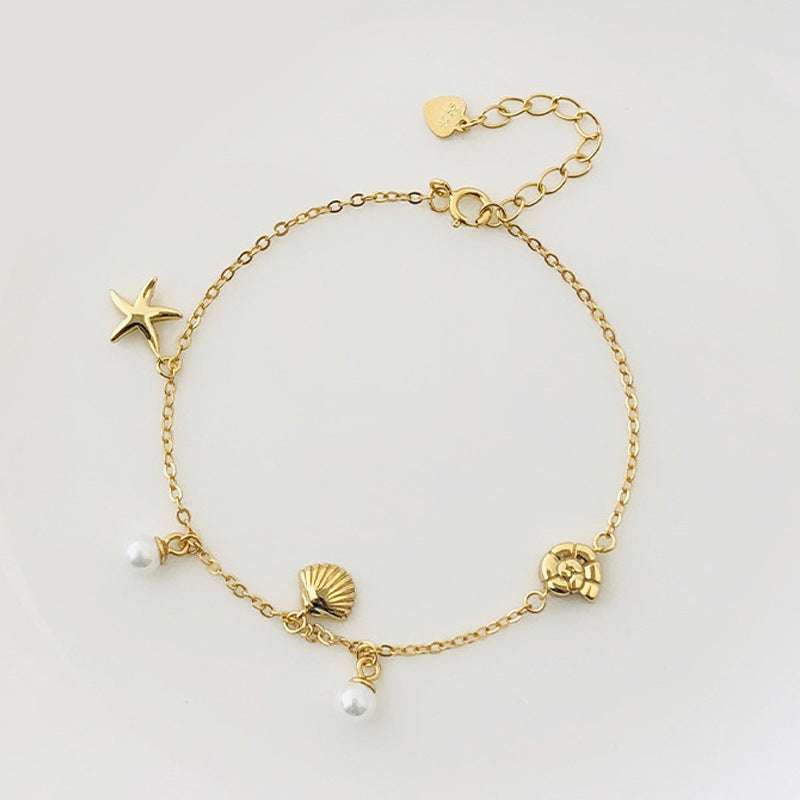 Women's Jewelry Ocean Shell Star Element Bracelet | Orazek UK Ltd