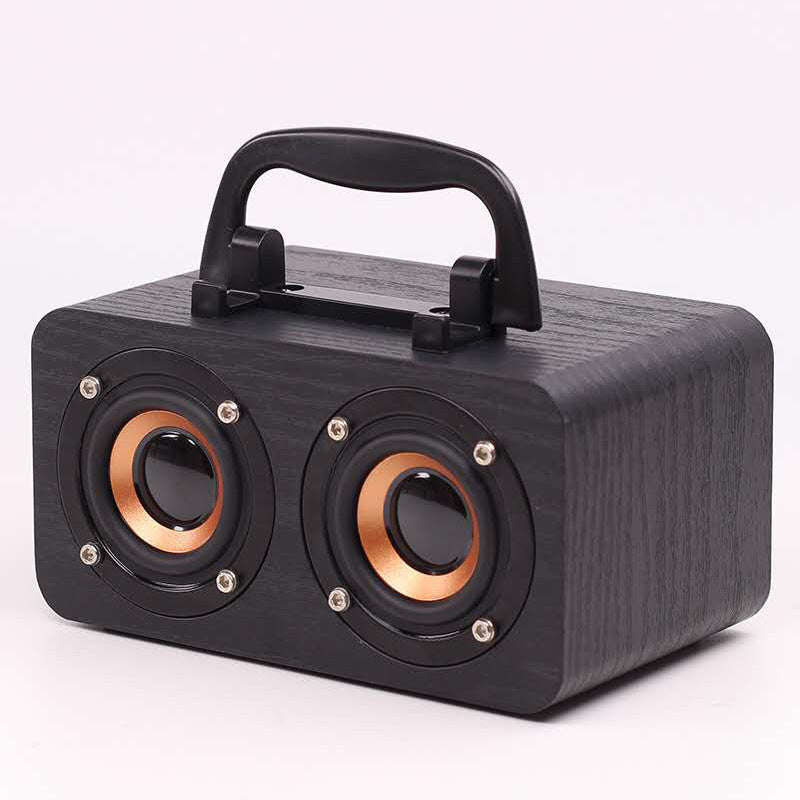 Wooden Wireless Bluetooth Speaker Portable Outdoor | Orazek UK Ltd