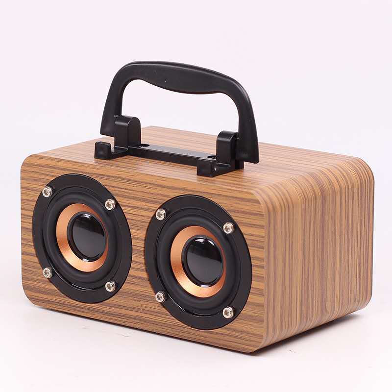 Wooden Wireless Bluetooth Speaker Portable Outdoor | Orazek UK Ltd