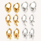 XINGX Earrings Stainless Steel Glossy Earrings | Orazek UK Ltd