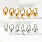 XINGX Earrings Stainless Steel Glossy Earrings | Orazek UK Ltd