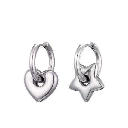 XINGX Earrings Stainless Steel Glossy Earrings | Orazek UK Ltd