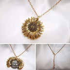 You Are My Sunshine Sunflower Necklace for Women and Men | Orazek UK Ltd