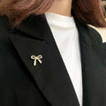 Zircon Brooch Bow Knot Brooch Girl | Orazek UK Ltd