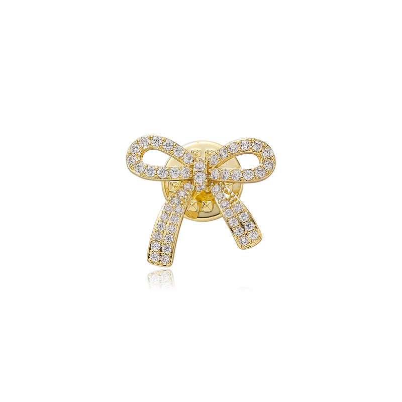 Zircon Brooch Bow Knot Brooch Girl Orazek UK Ltd