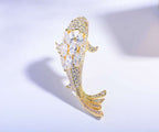Zircon Koi Brooch Men'S And Women'S Brooch | Orazek UK Ltd