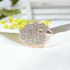 Zodiac Sheep Brooch Brooch Rhinestone Brooch | Orazek UK Ltd
