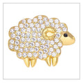 Zodiac Sheep Brooch Brooch Rhinestone Brooch | Orazek UK Ltd