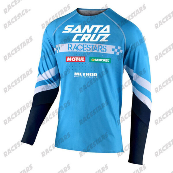 Santa Cruz Downhill Mountain Jersey Off Road Enduro Jersey - Image 4