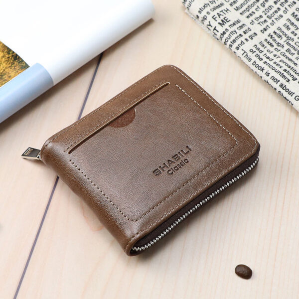 Men's Card Wallet Short Classic Fashion Casual Wallet - Image 3