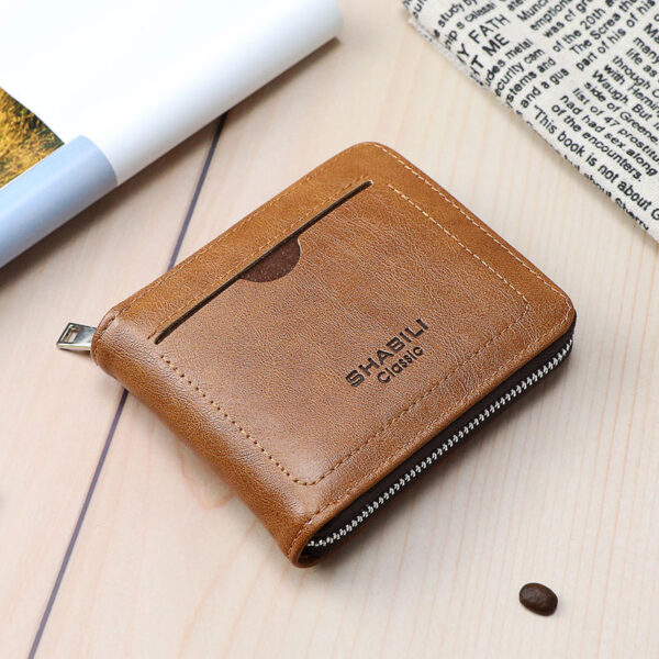 Men's Card Wallet Short Classic Fashion Casual Wallet - Image 2