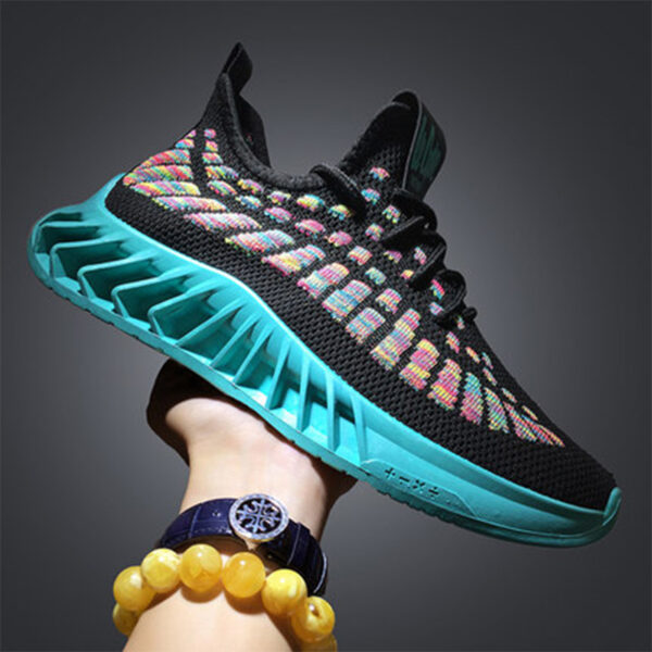 New Summer Sock Shoes For Men Blade Running Sneakers Rubber Bottom Cushioning Outdoor Jogging Shoes - Image 6